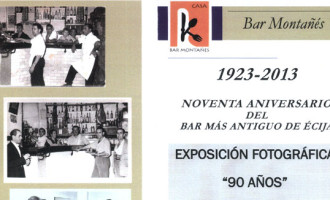 El Bar Montañés de Écija celebra su noventa aniversario con un amplio programa de actividades