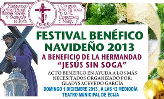 Festival Benéfico Navideño 2013 en Écija, para los necesitados