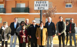 Se inaugura en Écija el parque  “Enrique Beta”