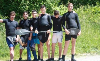 El Club de piragüismo Écija ha participado en la 3 Copa de España Slalom