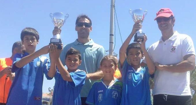 Pleno de la Escuela de Fútbol de Écija en el Torneo Playero de Benalmádena