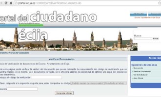 Ya está disponible en Écija el certificado de empadronamiento digital on line