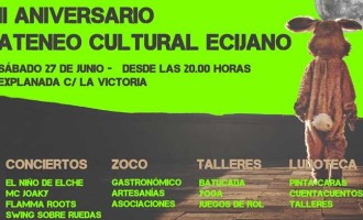 Segundo Aniversario del Ateneo Cultural Ecijano