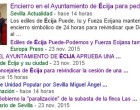 Repercusión en la prensa nacional del encierro de los concejales de Écija