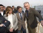 La presidenta de la Junta, Susana Díaz, inaugura en Écija el encauzamiento del arroyo Argamasilla