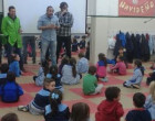 Alumnos de infantil del centro de formación SAFA, reciben la visita de la empresa Correcto Audiovisual dentro del programa miniempresas educativas.