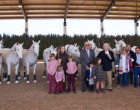 La Yeguada Cárdenas de Écija homenajeó a Javier Silva Laguna y Antonio Calvo Aguilera en la finca “San Pablo”