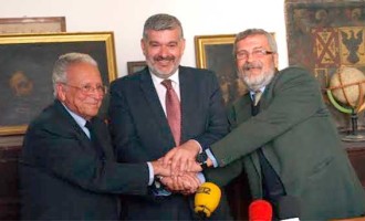 Se firma un importante convenio entre el Ayuntamiento de Écija y la Fundación de Peñaflor que permitirá las obras de rehabilitación del Palacio