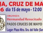 La Hermandad del Resucitado realizará las Cruces de Mayo el próximo domingo 15 de mayo