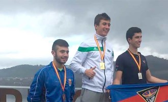 El remero de Écija, Alfonso Berral, nuevo campeón de España