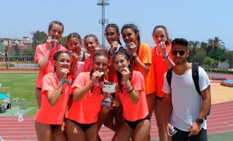 Medalla de Plata para el equipo Cadete Femenino de Écija en el Campeonato de Andalucía