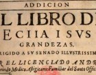 Libro completo: Addicion al libro de Ecija i sus grandezas, del año 1631