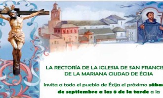 III Exaltación a la Cruz organizada por la Rectoría de la Iglesia de San Francisco de Écija