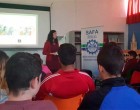 La Diputada del Congreso y Concejala del Ayuntamiento de Écija, Silvia Heredia, habló de la Constitución a los alumnos de la SAFA