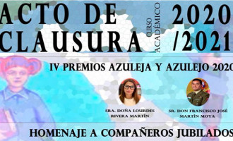 Entrega de Premios “Azulejo del Año” y reconocimiento a los Profesores Jubilados en SA.FA. Écija en el curso 2020-2021 (emisión Tv directo)