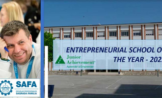 La fundación internacional Junior Achievement concede a las Escuelas SA.FA. de Écija el premio “ENTREPRENEURIAL SCHOOL OF THE YEAR-2022”