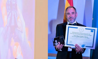 El empresario de Écija, Juan Miguel Aguilar, recibe el Premio Nacional de Investigación, Ciencia e Innovación Isaac Peral 2022