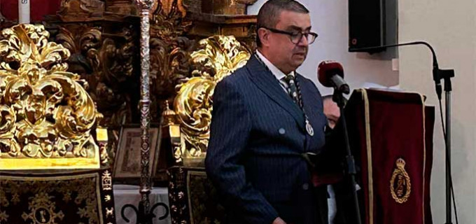 FRANCISCO ROBLES EMOCIONA CON SU PREGÓN DE LA ESPERANZA EN LA IGLESIA DE LA VICTORIA DE ÉCIJA